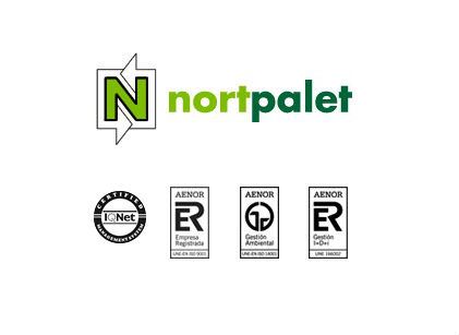 Nortpalets business excellence validated by ISO certifications